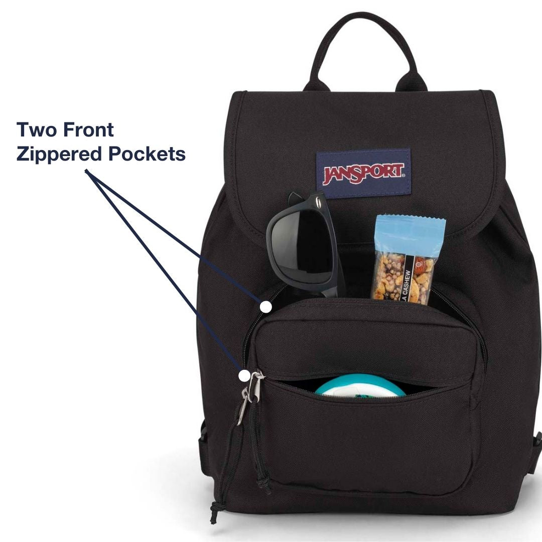 JanSport Highlands Mini Pack With Two Zippered Front Pockets